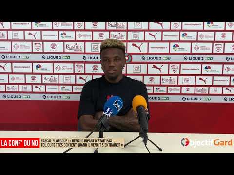 THE NO CONF': "Renaud Ripart wasn't always very happy when he came to train"