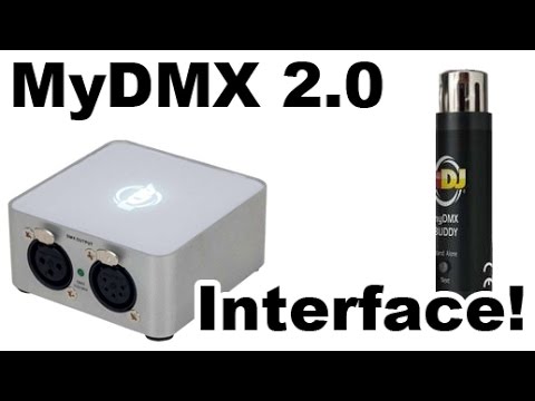 MyDMX 2.0 Tutorial -  Interface