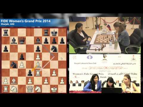 Round 7: Muminova (UZB) 0-1 Ju Wenjun (CHN)
