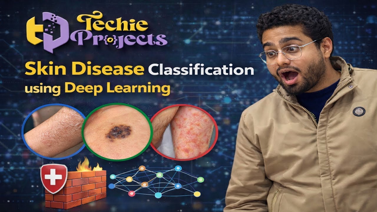 Skin Disease Classification using Deep Learning | Python Projects with Source Code