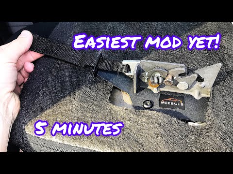 F150 Rear Seat Release Strap | Best F150 Mod | DIY | Tutorial/Full Installation