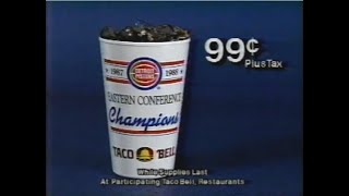 Detroit Pistons Taco Bell Commercial (1989)