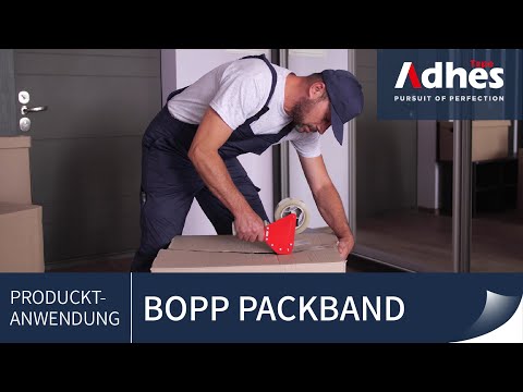 Adhes Produktanwendung – BOPP Packband