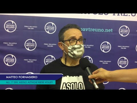 LE PAROLE DI COACH FORNASIERO DOPO LA VITTORIA DELLA FINALE COPPA 1ª DIV. FEMMINILE