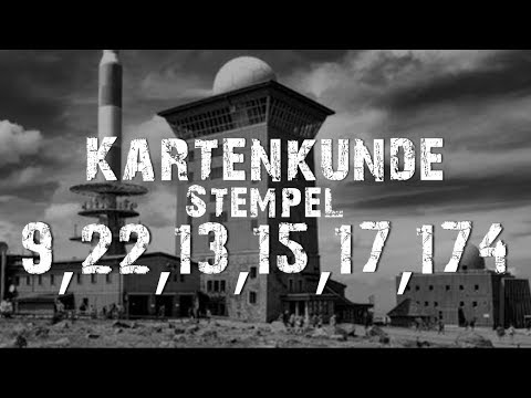Harzer Wandernadel | Stempelstelle 9,22,13,15,17,174 | Kartenkunde | 5 Tag