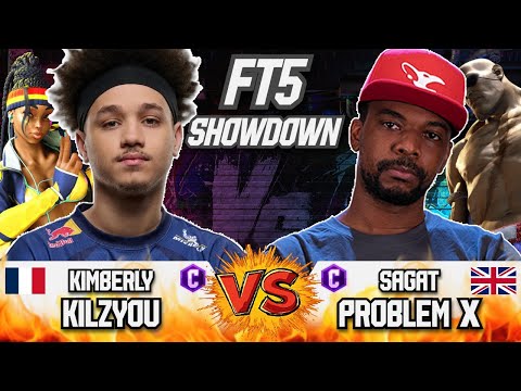 SF6 🔥 Kilzyou (Kimberly) vs Problem X (Sagat) 🔥 High-Level Battle FT5 Showdown | Street Fighter 6