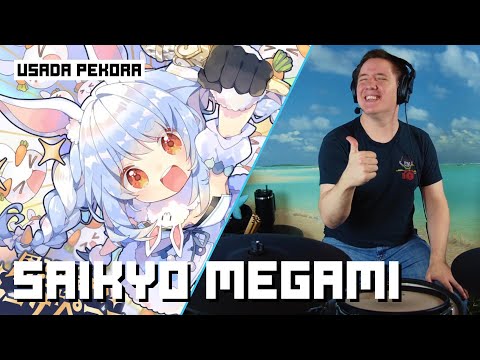 Saikyo Megami By Usada Pekora On Drums!