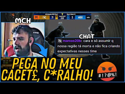 MCH FICOU P*T0 COM COMENTÁRIO DE TORCEDOR DA MIBR KKKKKKKKKKKKKKKKK