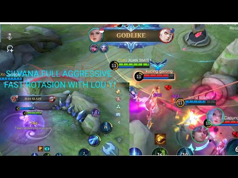 [NEW META] Silvana Roamer | Aggressive Game Play Along With LouYi