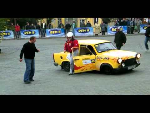 KJS Rajd Bircza 2010 Trabant awaria i dotarcie do mety 17-10-2010