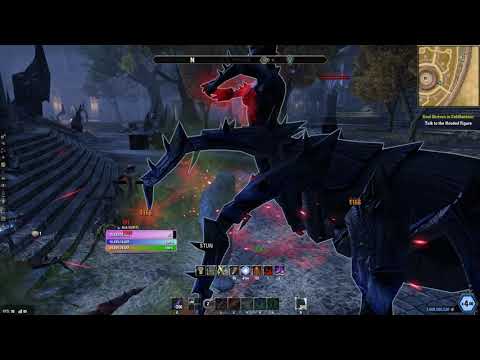 eso ~ i beat a boss without moving or buffing so you dont have to! pt 1