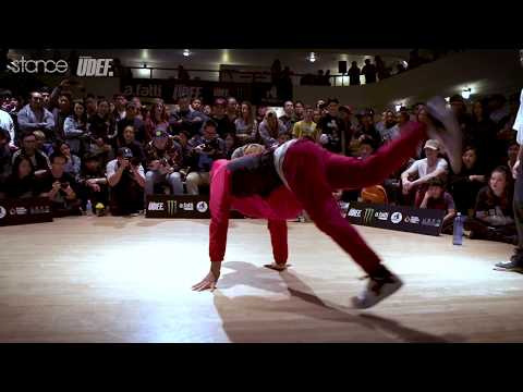 Kid Glyde vs Dyno Roc [footwork semis] // stance // Massive Monkees Weekend 2018 ► UDEF