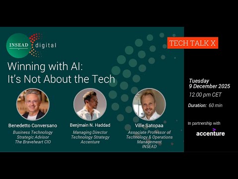 Winning with AI: It’s Not About the Tech | Ville Satopaa, Benjamin N. Haddad, Benedetto Conversano