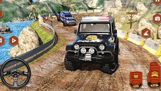 Off-road Police Jeep Driving Game 2023 - 4x4 off-road  Police Car Android gameplay