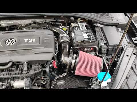 MK7 Jetta GLI APR Open Carbon Fiber Intake "Sound Clip"