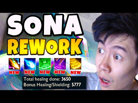 NEW SONA REWORK, TONS OF HEALING (Trundle Supp) !   Challenger Support