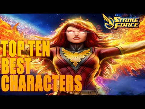 Top 10 Best Characters + Infographic  Marvel Strike Force - MSF