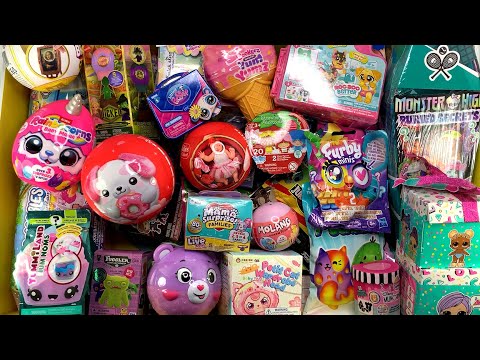 An hour and a half of Mystery bags ASMR NO TALKING Relaxing Unboxing Sounds