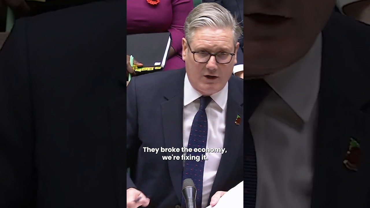 PMQs: Keir Starmer tears apart the Tories on the economy