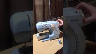 Threading the top thread on Kenmore sewing machine