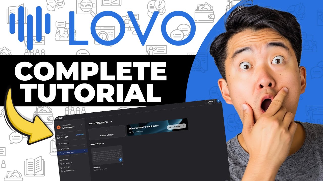 Lovo Ai Tutorial For Beginners | How To Create Audio from Text Using Ai