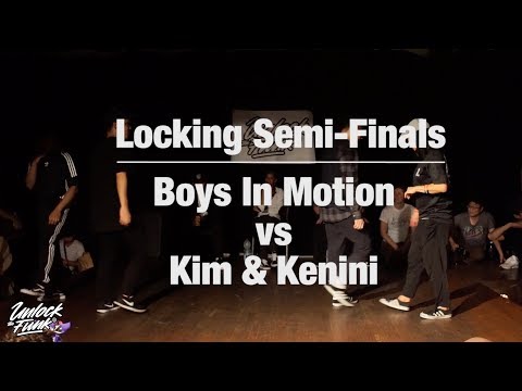 Unlock The Funk 2017 - Locking Semi Finals - Boys In Motion vs Kim & Kenini
