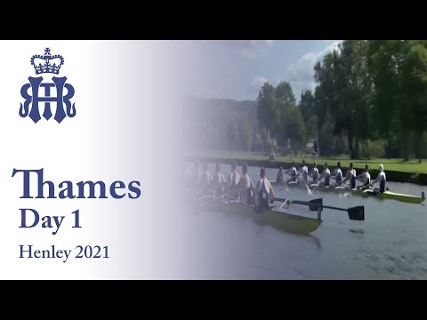 Royal Chester RC A v Molesey BC A - Thames | Henley 2021 Day 1