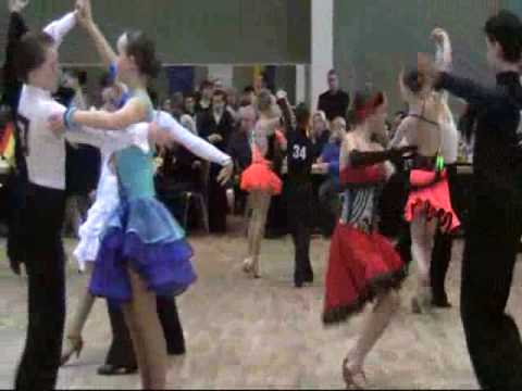 DP Junioren I B-Latein 2010 Max und Kristina Paso Double