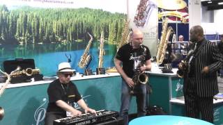P. Mauriat in NAMM 2014 (Music by Arno Haas