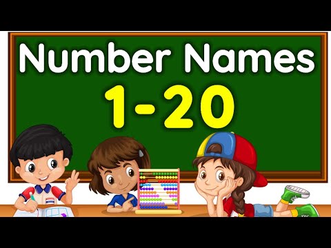 Number names | Number Names 1- 20 | Number spelling | Learn Numbers | Numbers 1 to 20 | #numbername