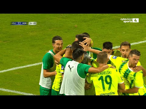 CELJE - AEK (1-1) 2ος Προκριματικός Γύρος Europa League 24.07.2025