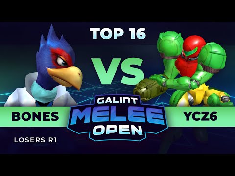 Galint Melee Open Top 16 - Bones (Falco) vs ycz6 (Samus) - Losers Round 1