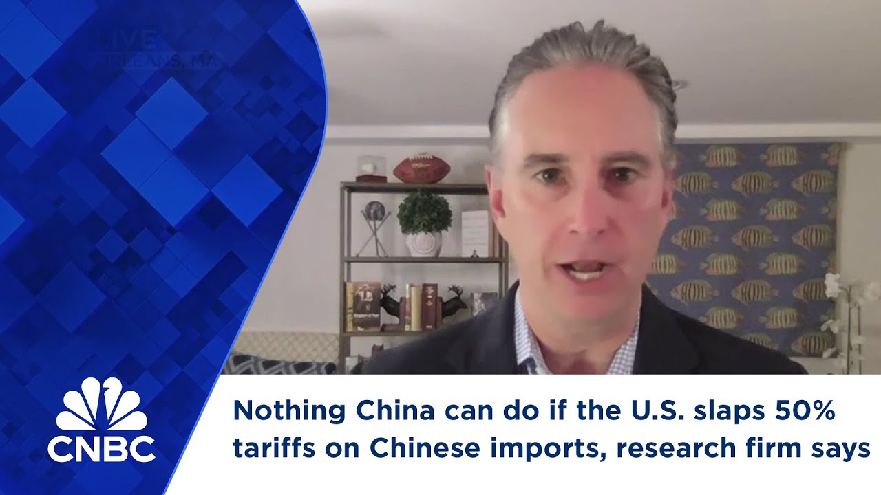 Nothing China can do if the U.S. slaps 50% tariffs on Chinese imports, research firm says