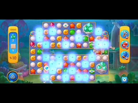 Fishdom 6980 Hard Level - NO 💣🧨💥