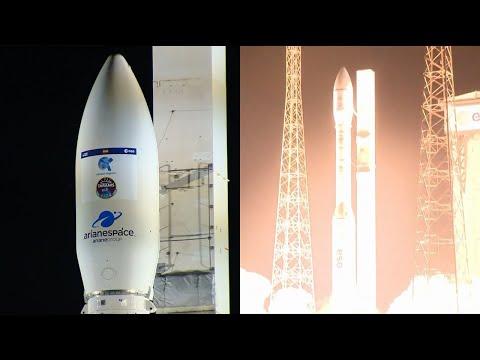 Vega launches SEOSAT-Ingenio and TARANIS