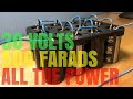 30 Volt 500 Farad Supercapacitor Bank