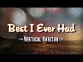 Best I Ever Had - KARAOKE VERSION - Vertical Horizon