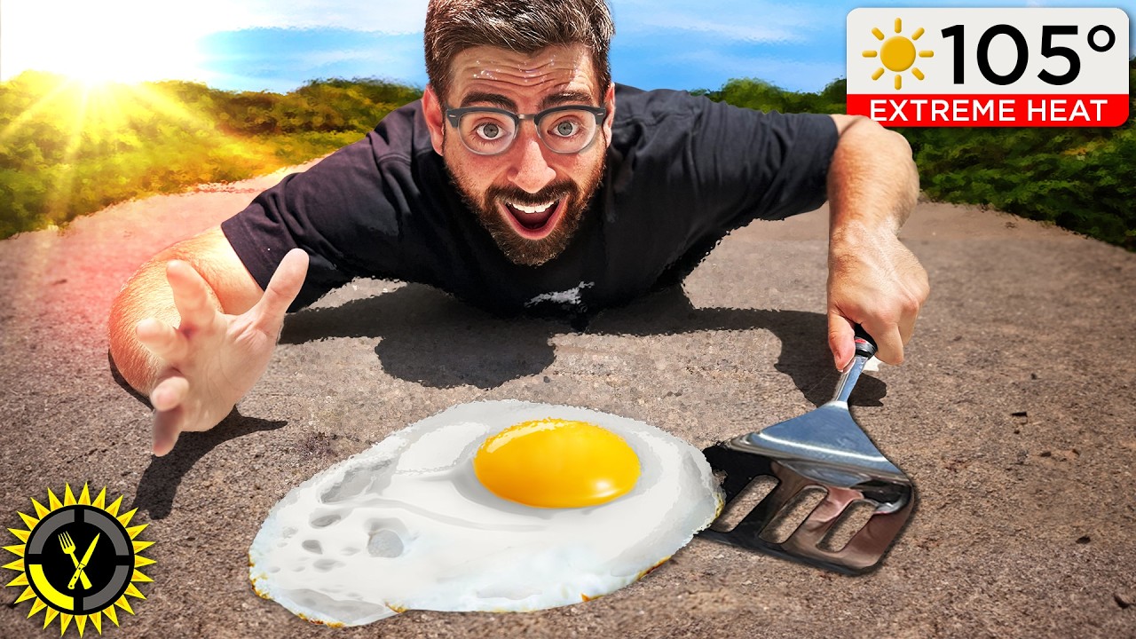 Food Theory: Can You ACTUALLY Cook an Egg on the Sidewalk?