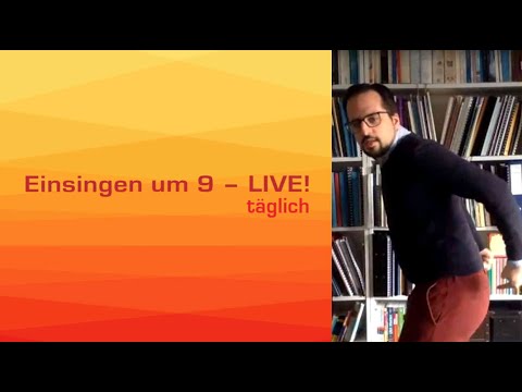 Einsingen um 9 vom 29.03.2020 mit Daniel Pérez