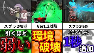 歴代一の殺戮スペシャル!ハイパープレッサーの歴史を追ってみた【スプラトゥーン2】