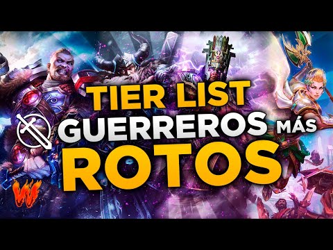TIERLIST LOS MEJORES WARRIOR - Warchi - Smite Tierlist
