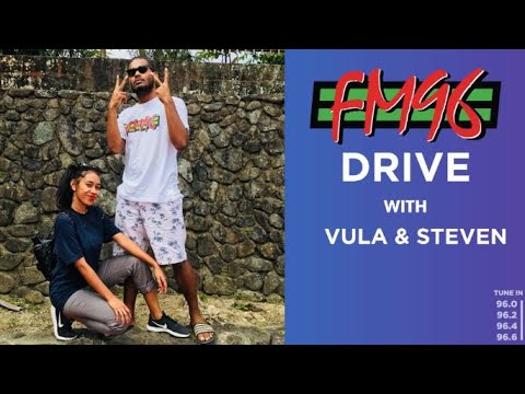 FM96 DRIVE with Vula & Steven - Trying Kava out for the first time