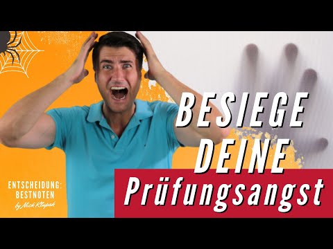 Ohne NERVOSITÄT und ANGST in die Klausur gehen | Lerne die 3-Phasen-Methode