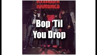 Ramones - Bop &#39;Til You Drop (Subtitulado en Español)