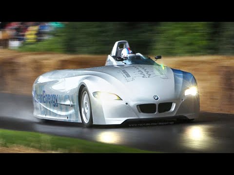 Thumbnail for 2004 BMW H2R Record Car back in action: Hydrogen-powered 6.0L V12 Engine Sound! by Supercar, BMW, Car