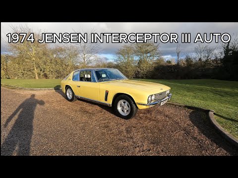 1974 JENSEN INTERCEPTOR III AUTO