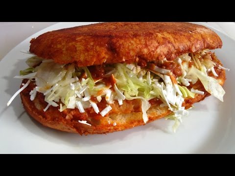 Recetas de comida mexicana, Como hacer PAMBAZOS, receta # 112 , comida mexicana Video