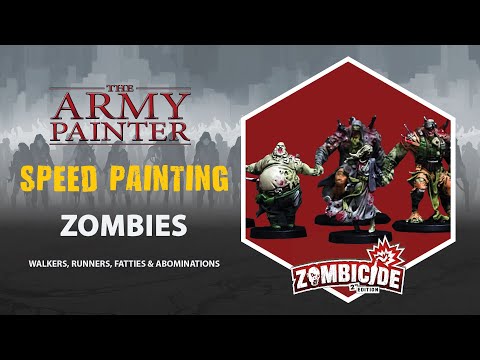 Zombicide 2nd Edition - Speed Painting Zombies
