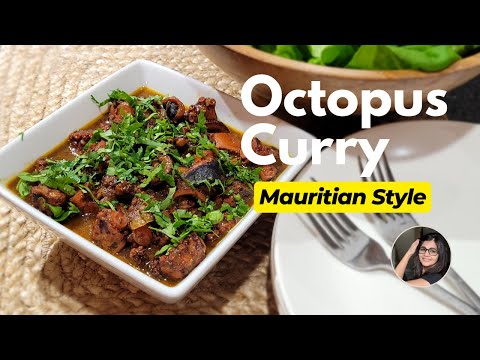SUPER TASTY Octopus Curry Mauritian Style | A Treat For Sea-Food Lovers | Curry Ourite Mauricien