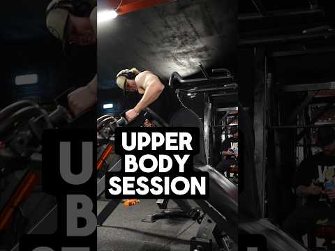 My current second upper body session💪🏻💪🏻
